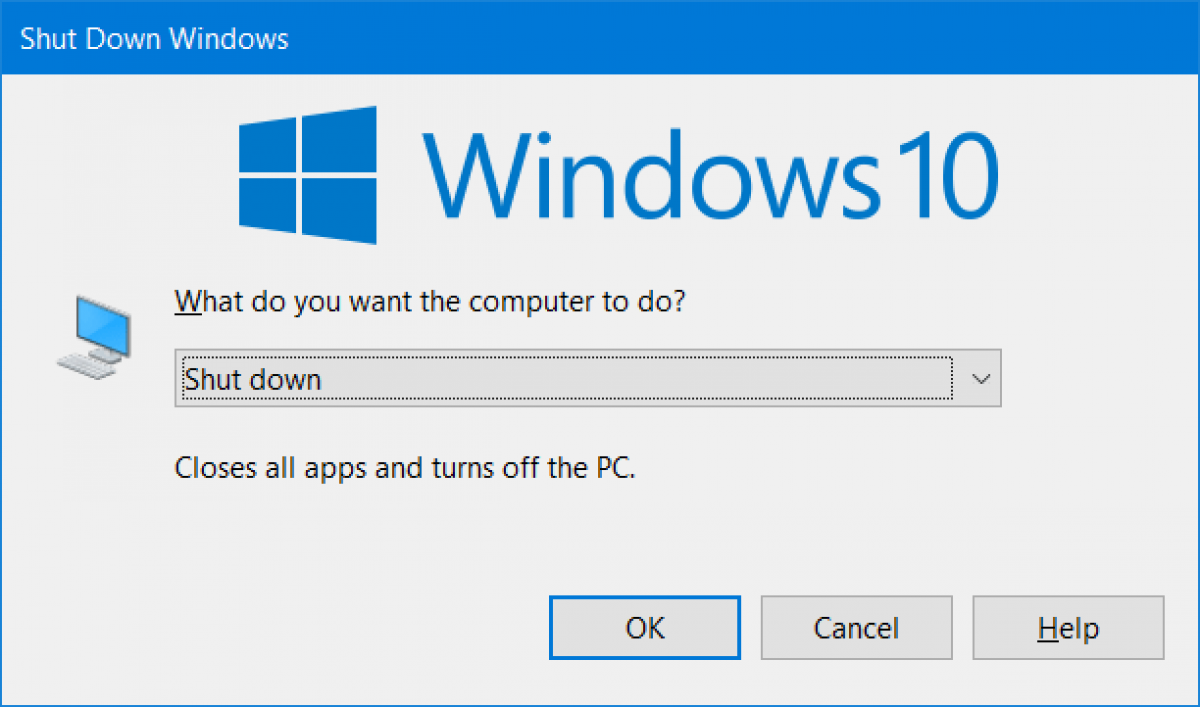 Завершение работы Windows. Завершение работы Windows 10. Shutdown на компьютере Windows. Завершение работы Windows 8.