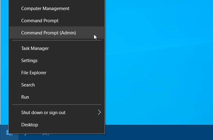 how to run elevated command prompt windows 10