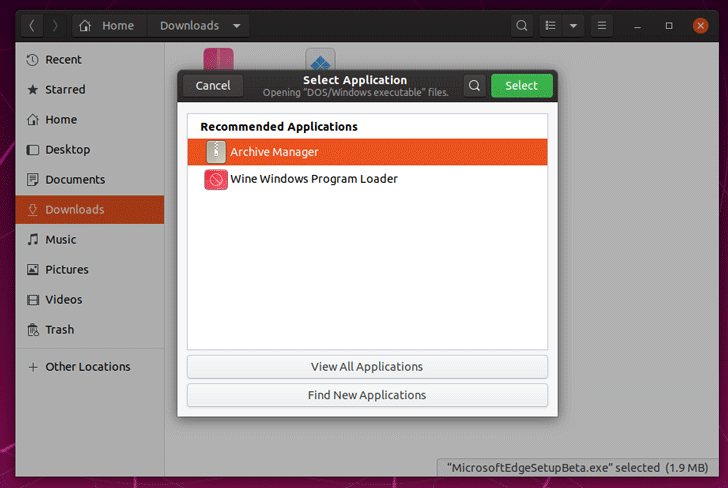 Install and run Windows software on Linux Ubuntu