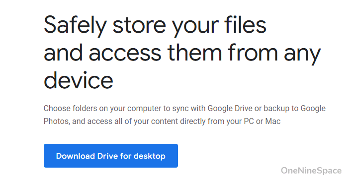 Download Google Docs for Windows using Google Drive