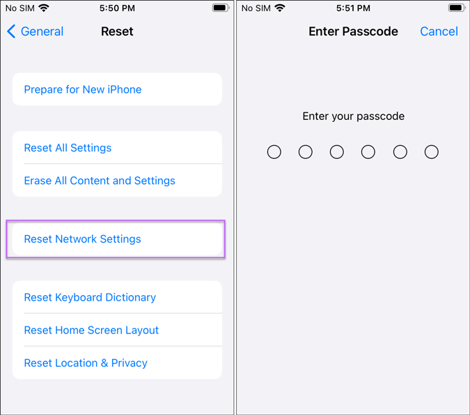 How to reset iPhone network settings on iOS 15