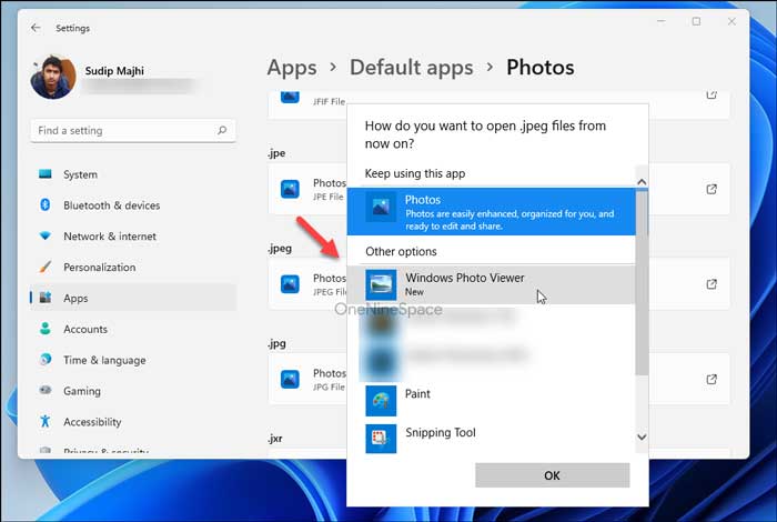 How to make Windows Photo Viewer the default image viewer on Windows 11/10?