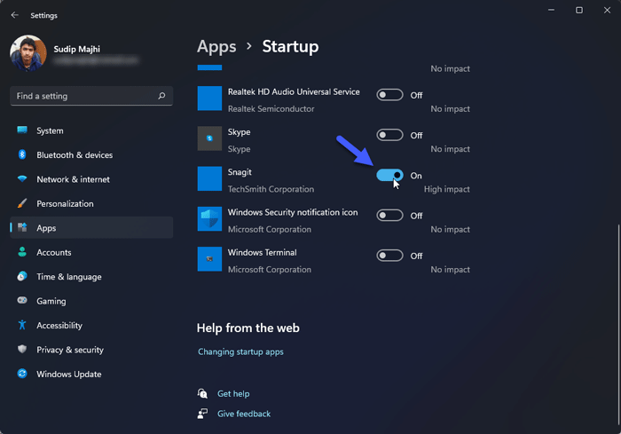 How to Disable Startup Programs in Windows 11