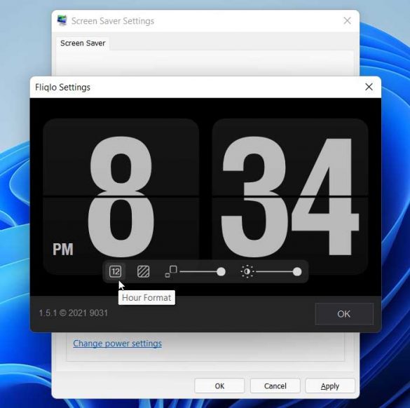 flip clock screensaver for windows 10 download