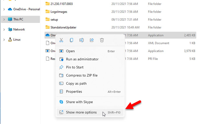 How to pin apps to Taskbar on Windows 11 using context menu